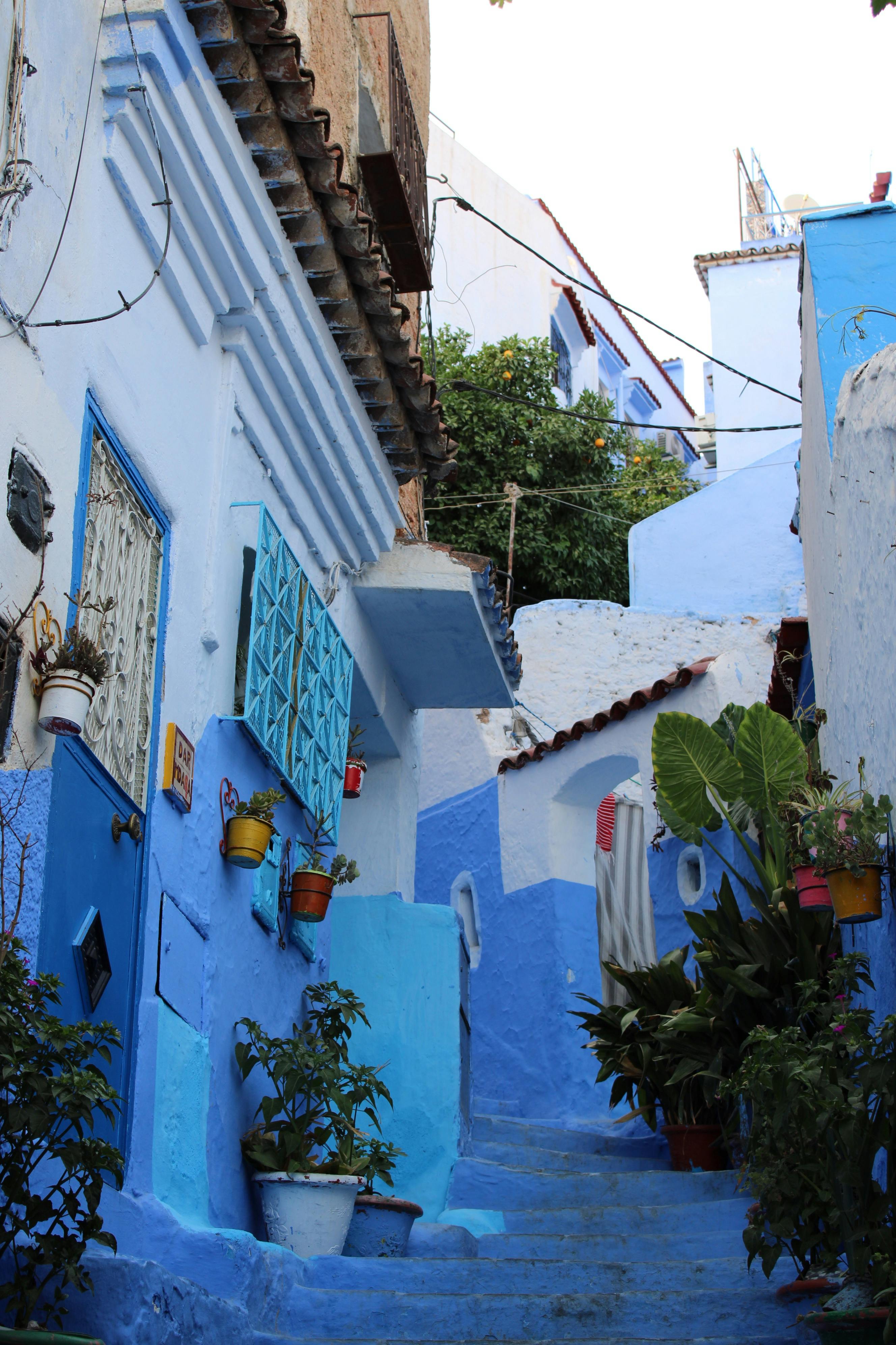 Chefchaouen vista dall'alto